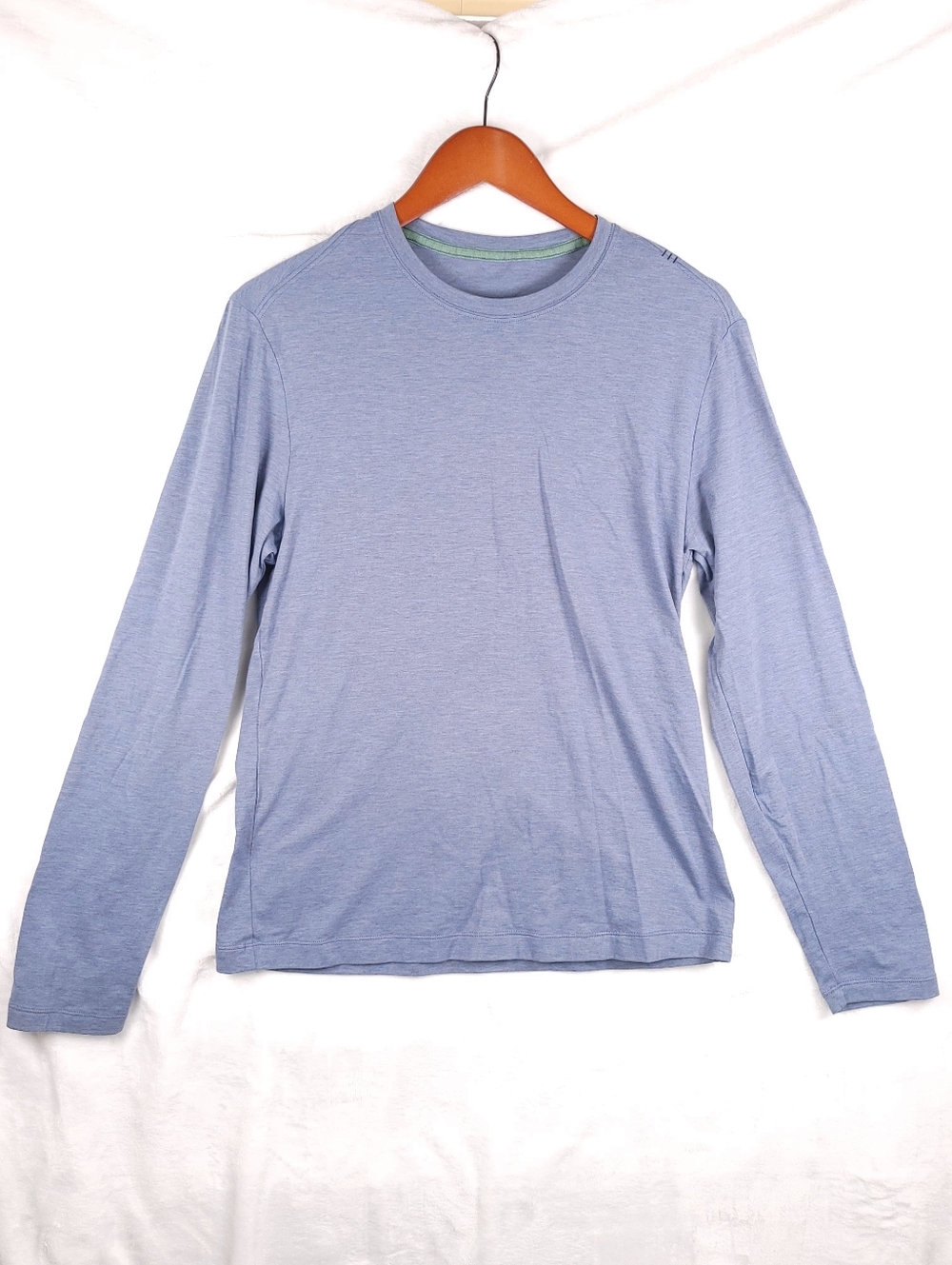 Lululemon Fundamental Long Sleeve Shirt Blue